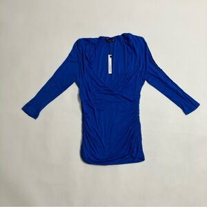 NWT PATTY BOUTIK drapey long sleeve